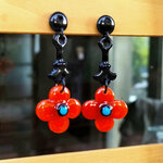 Boucles-oreilles-orange-turquoises-moyennes