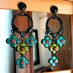 Boucles-oreilles-fleurs-turquoise-vertes-xxl-3