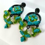 Boucles-oreilles-grandes-fleur-oiseaux-vert-bleu-4