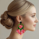 boucles-d-oreilles-xl-creole-verte-fleurs-roses-6