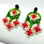 Boucles-oreilles-creoles-vertes-fleurs-orange-8