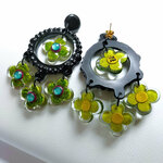 Boucles-oreilles-grandes-fleurs-vert-or-5