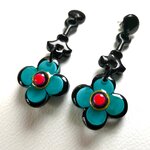 Boucles-oreilles-moyennes-fleurs-turquoise-2