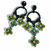 Boucles-oreilles-xxl-fleurs-vertes-bleues-2