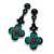 Boucles-oreilles-moyennes-fleurs-turquoise