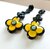 Boucles-oreilles-moyennes-fleur-jaune-noire-5