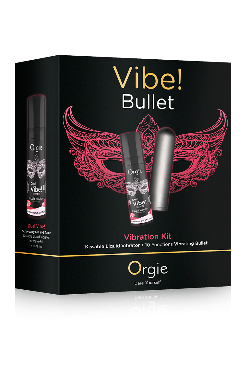 Kit stimulateur clitoridien Vibe Bullet – Orgie