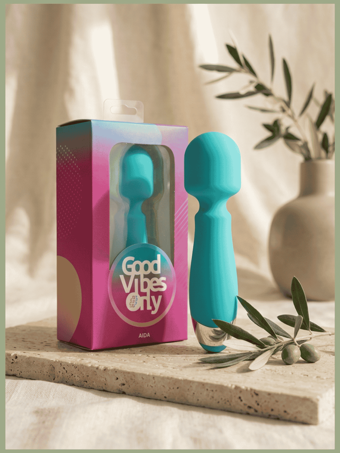 Vibromasseur wand compact