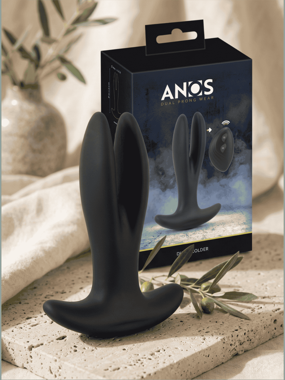 Plug anal vibrant écarteur