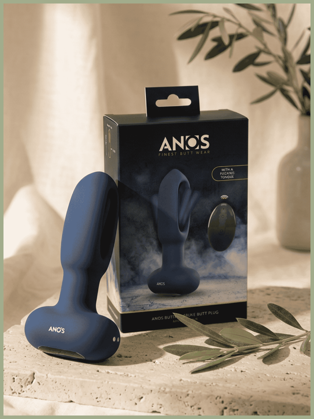 Plug anal vibrant avec langue oscillante (1)