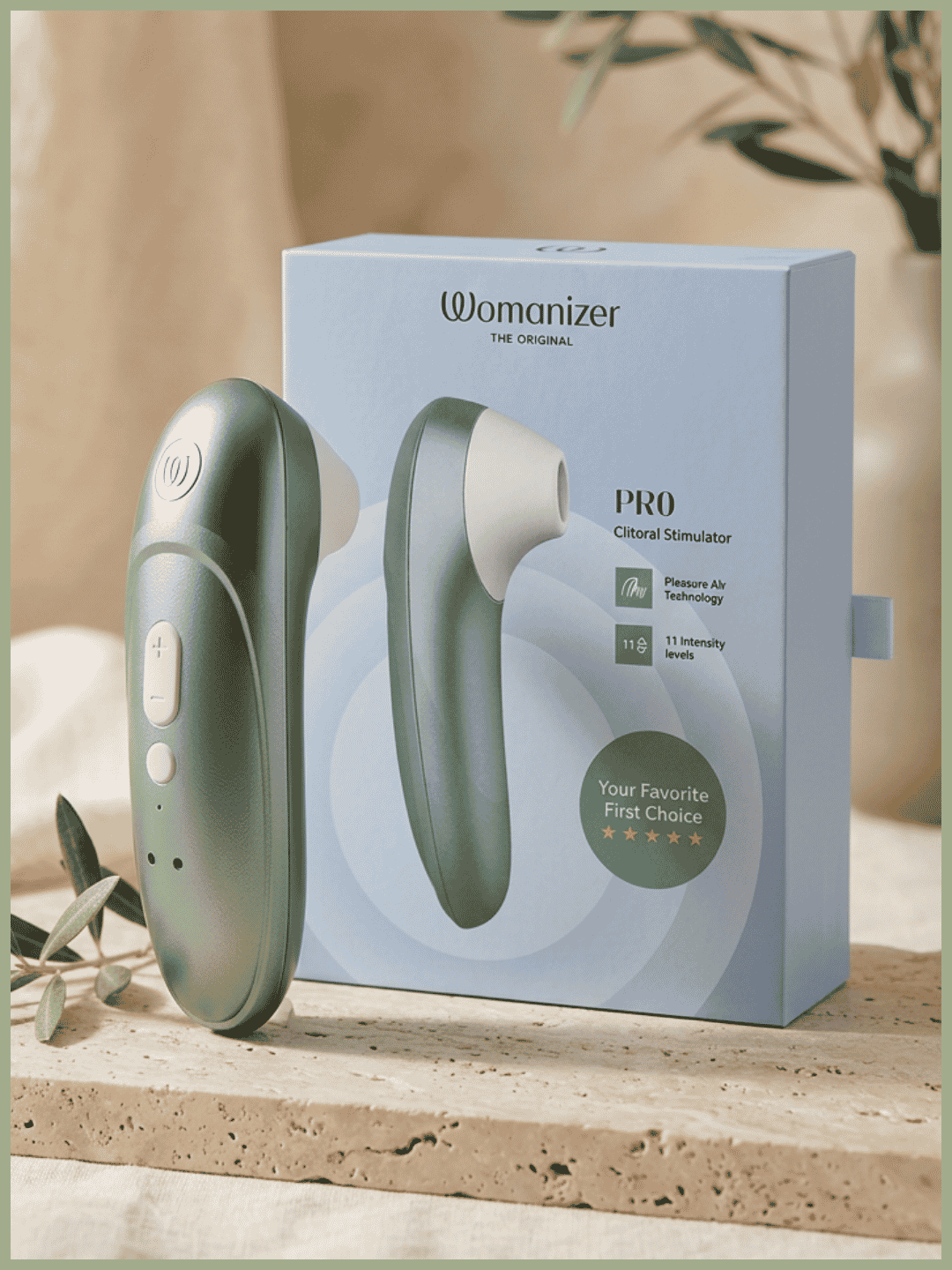 Stimulateur clitoridien Womanizer Pro turquoise