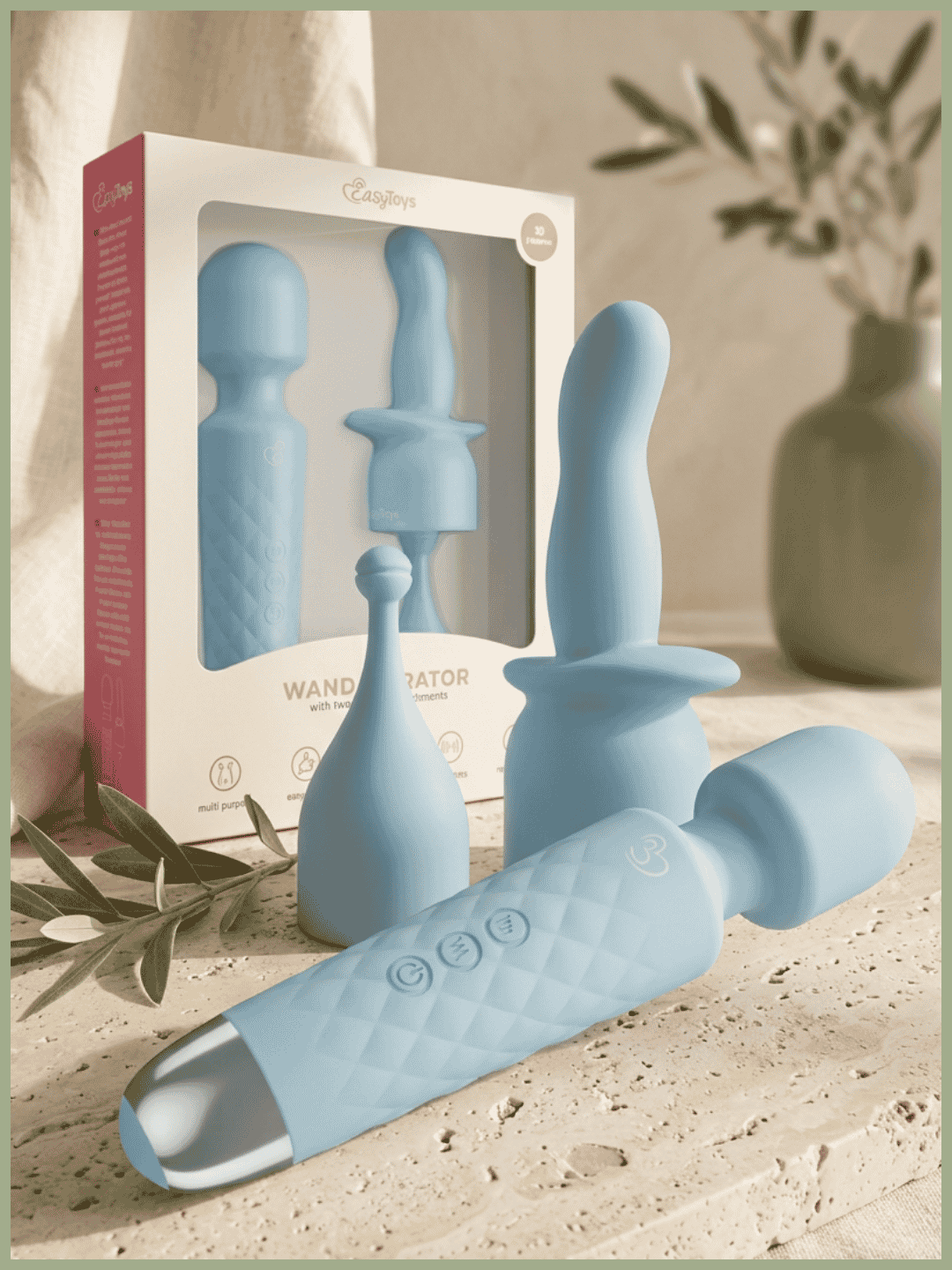 Mini Wand avec 2 accessoires