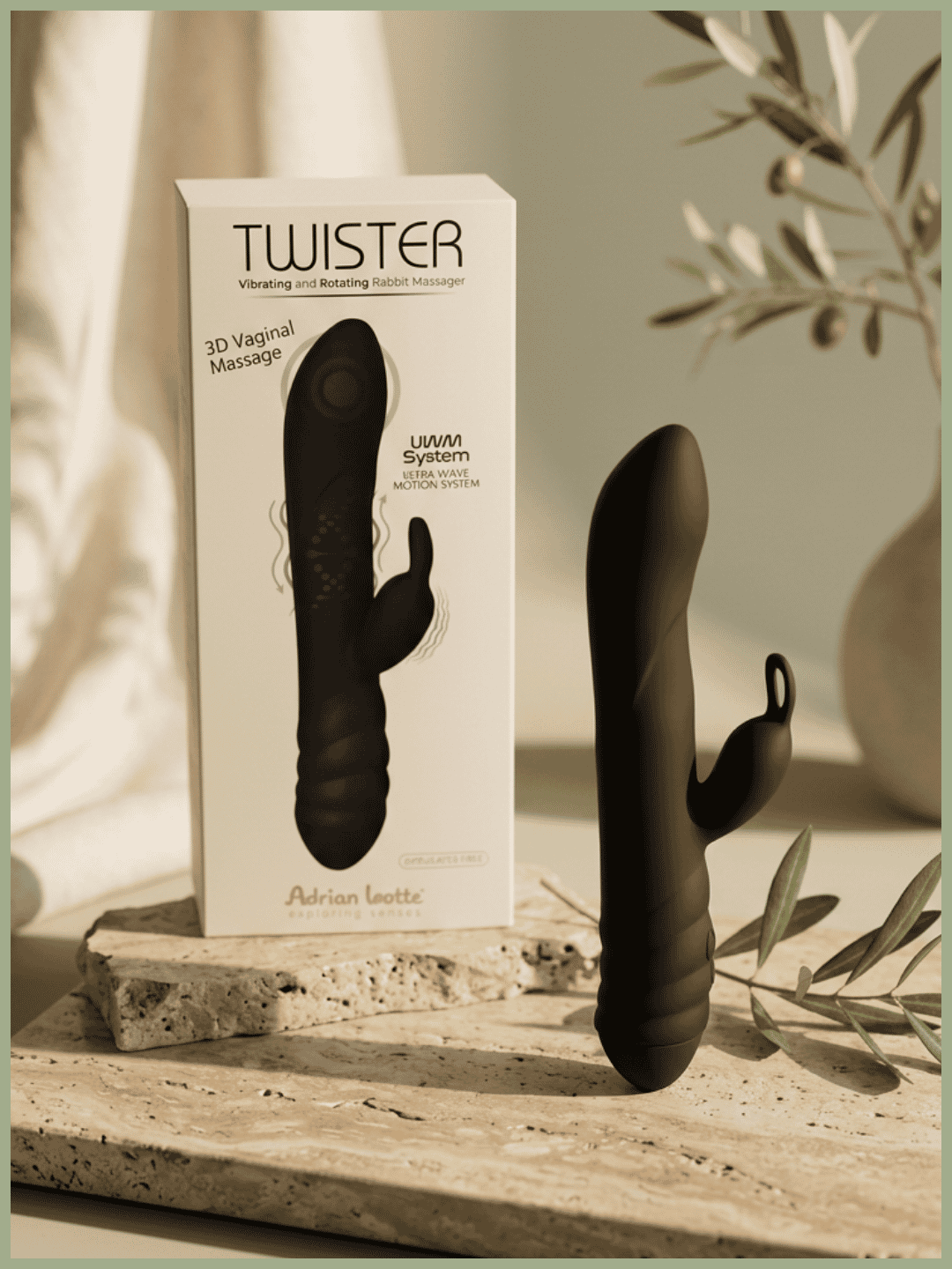 Vibromasseur Rabbit double stimulation