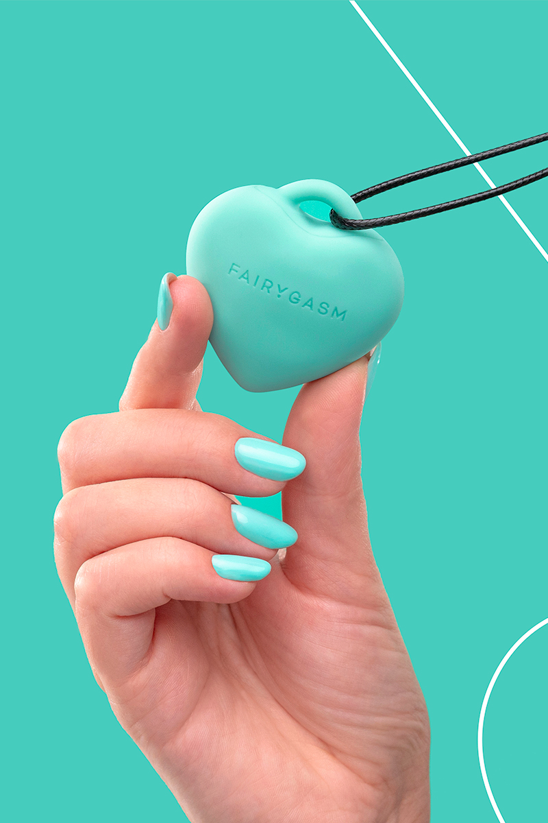 Mini vibromasseur clitoris pendentif discret