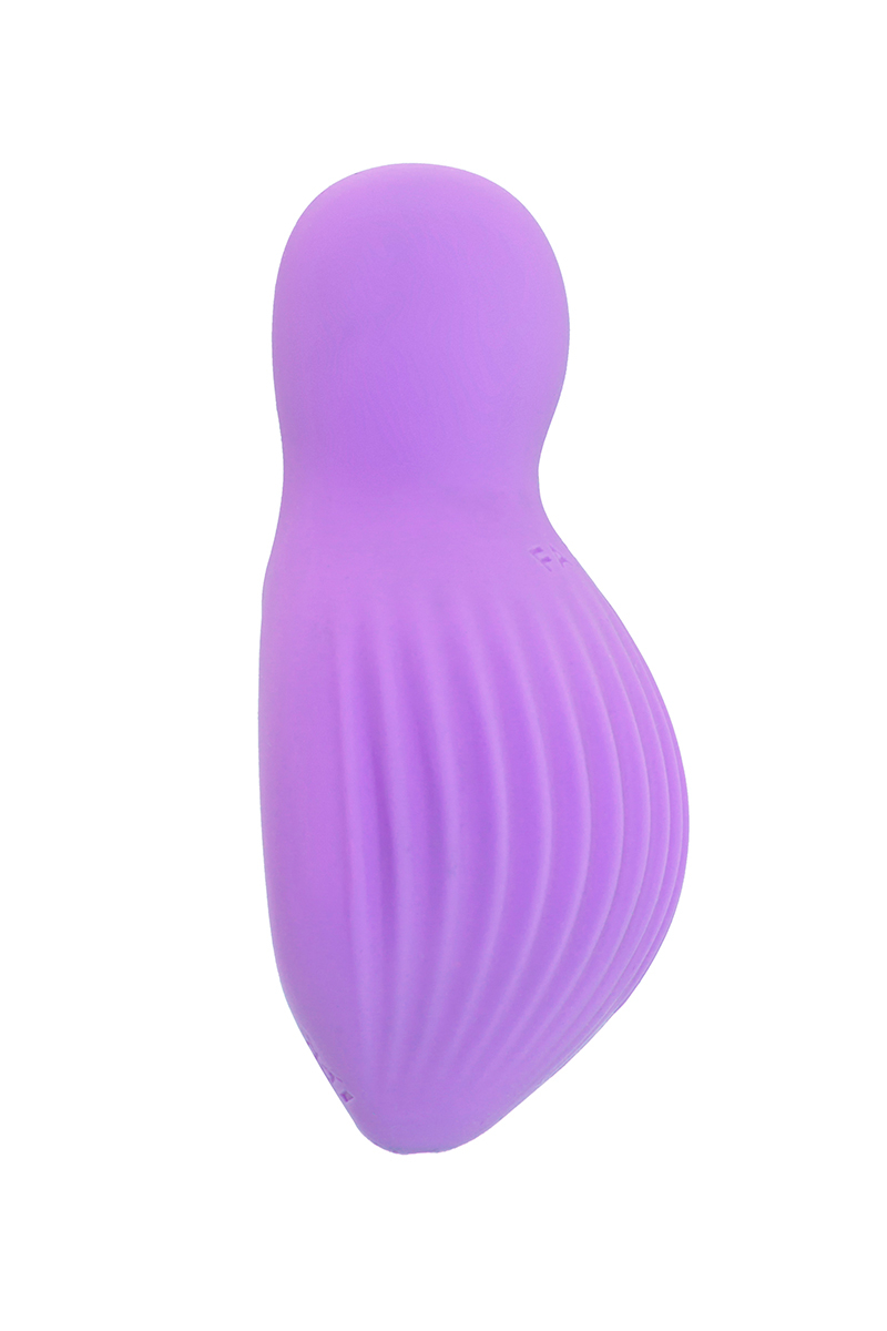 Mini vibromasseur rechargeable violet