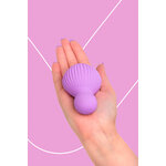 Mini vibromasseur rechargeable violet