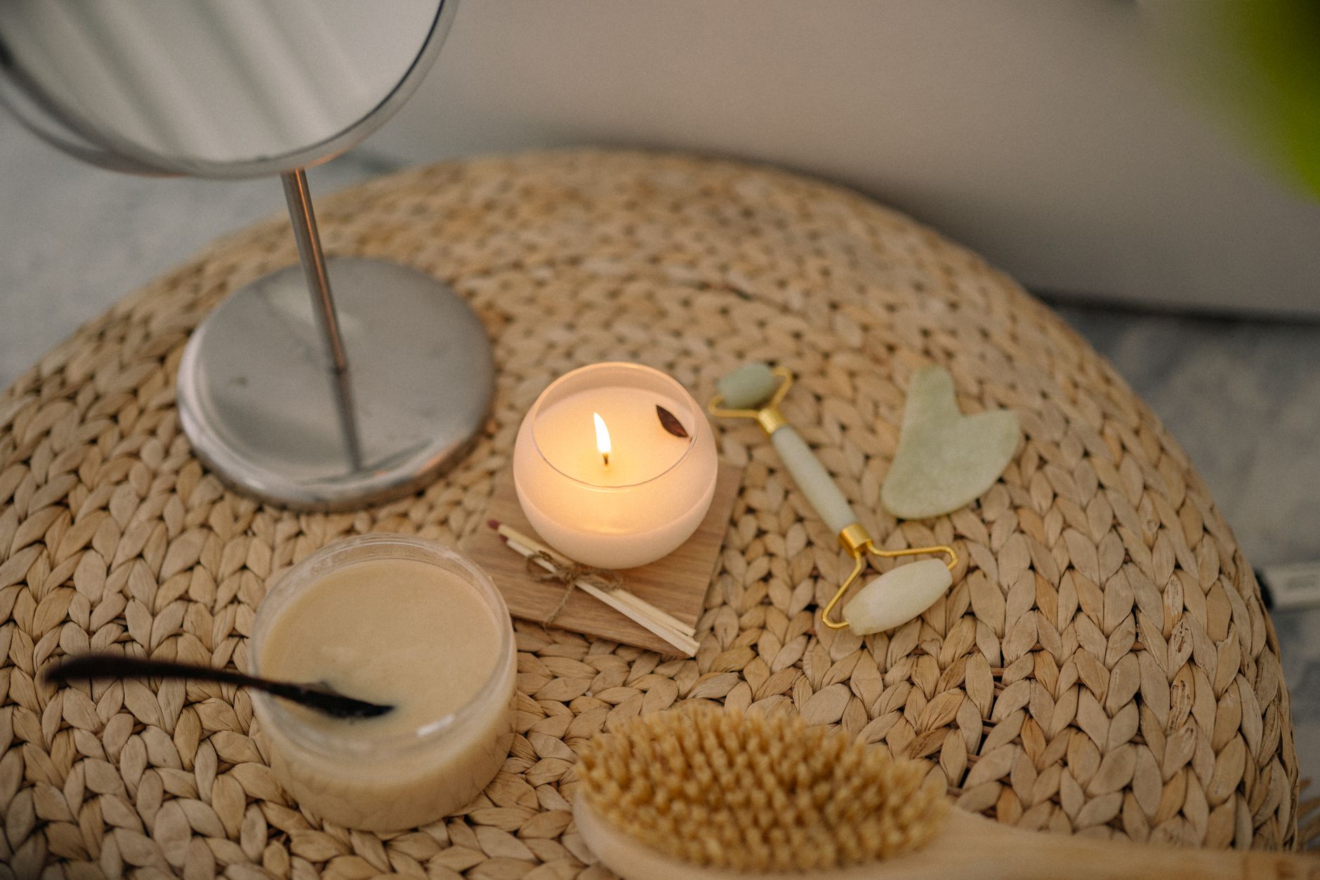 photos gratuites de apaisant aromatherapie baignoire
