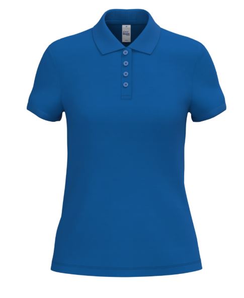 polo femme bleu ciel toptex