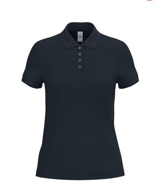 polo femme gris fonce toptex
