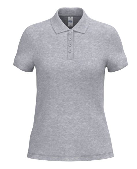 polo femme gris toptex