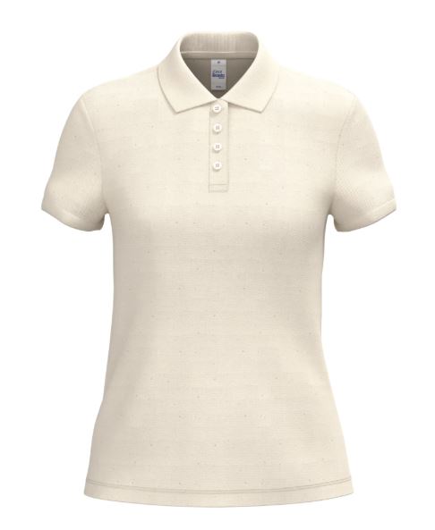 polo femme beige toptex