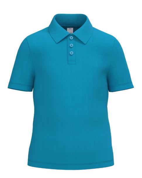 POLO ENFANT BLEU TOPTEX