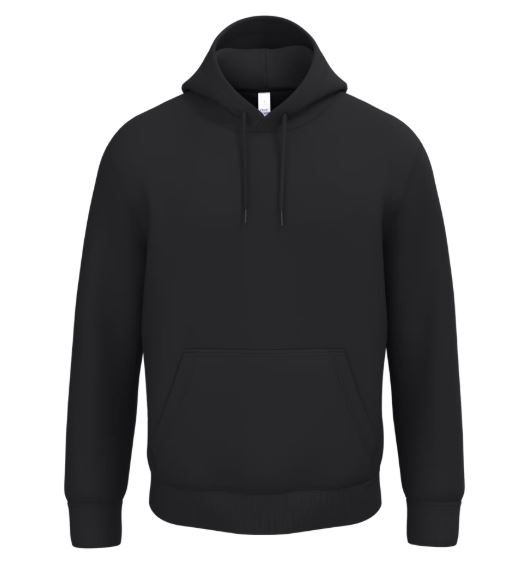 sweat noir unisexe