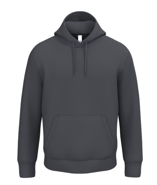 sweat gris foncé unisexe
