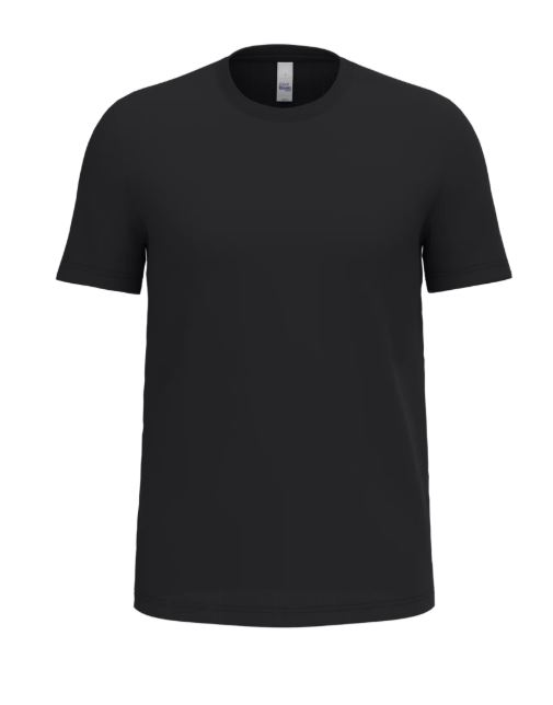 t-shirt noir toptex