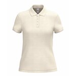 polo femme beige toptex
