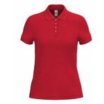 polo femme rouge toptex