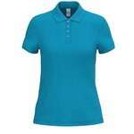 polo femme bleu topte