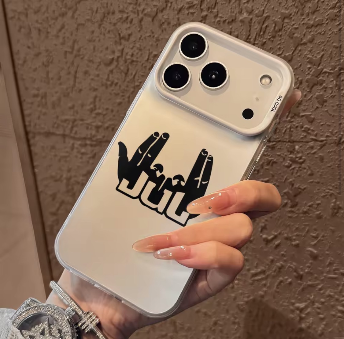 coque signe blanc