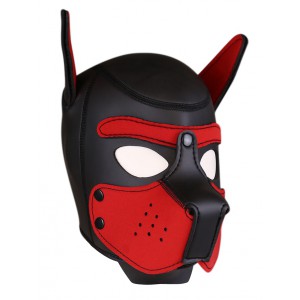 cagoule-puppy-neoprene-rouge