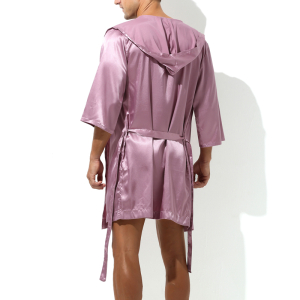 peignoir-effet-satine-long-slit-rose-1
