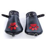 mitaines-dog-paw-noir-rouge