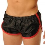short-court-fist-noir-rouge