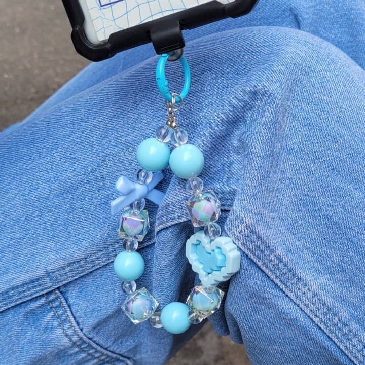 Accessoire de téléphone gamegirl bleu
