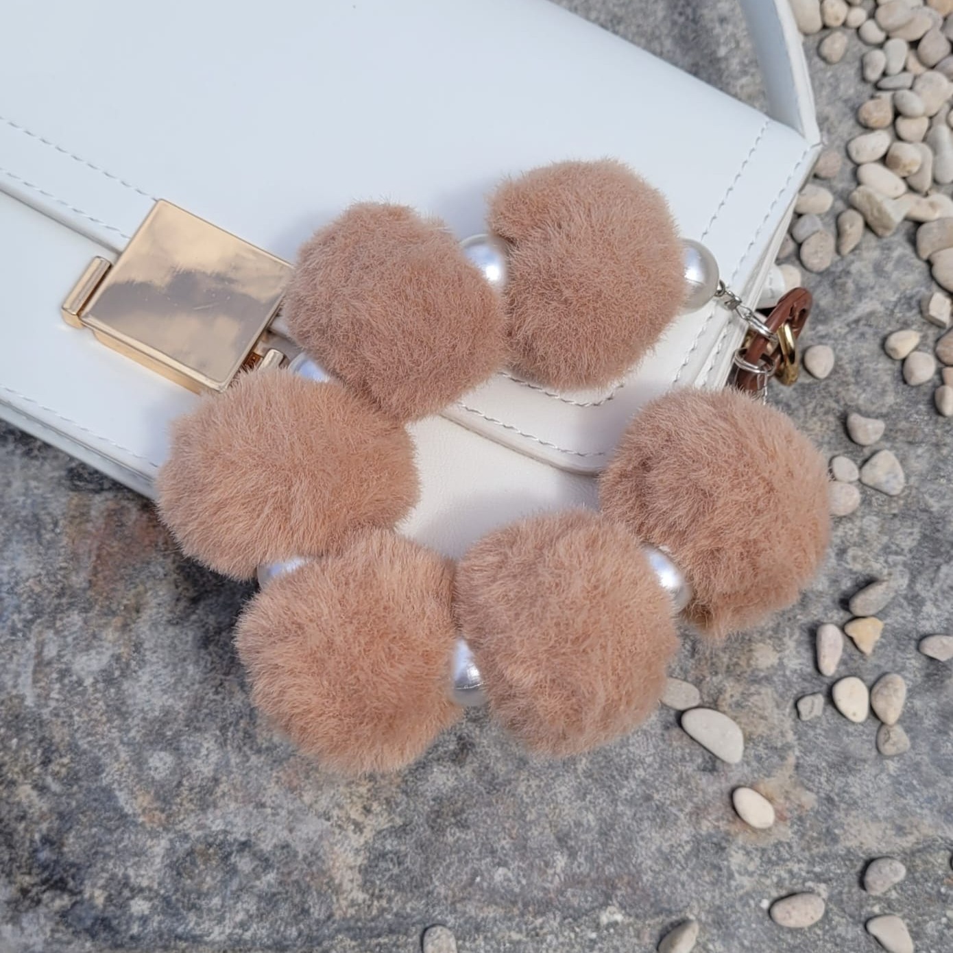 accessoire pour sac - puffy marron