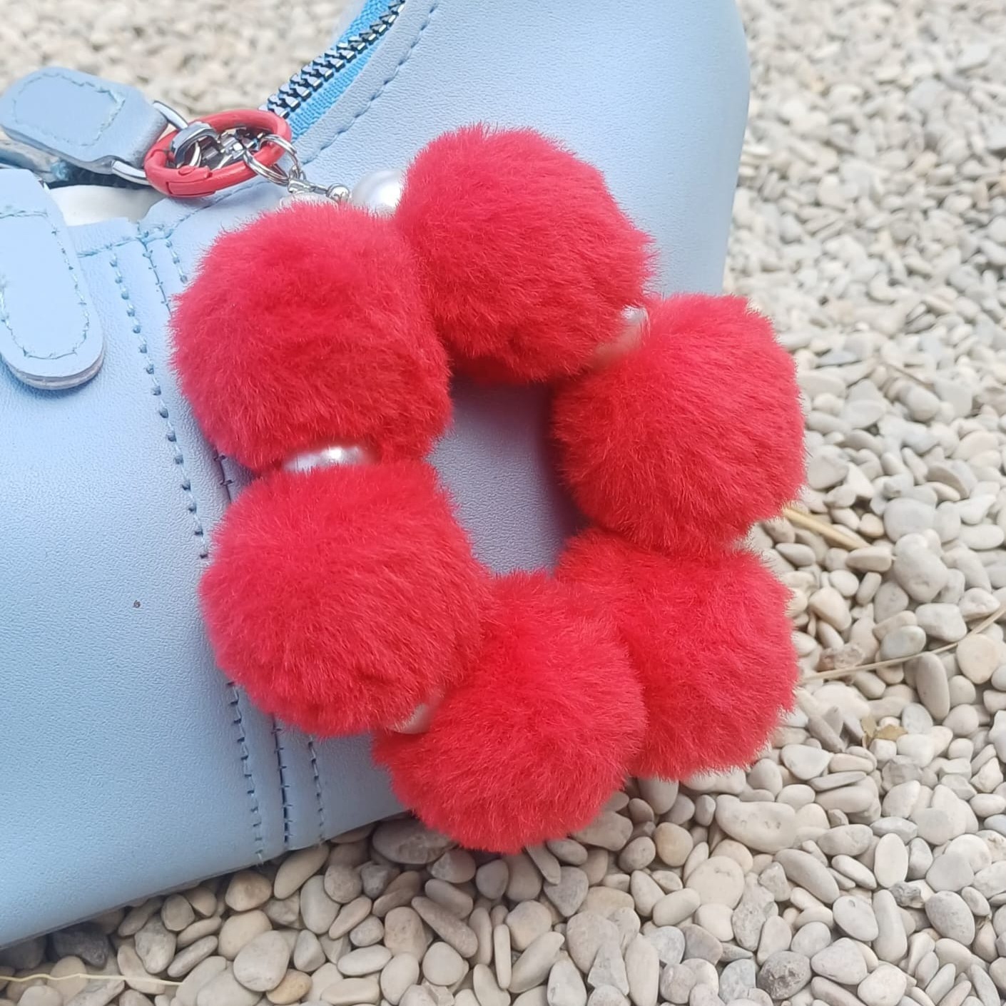 accessoire pour sac - puffy rouge