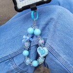 Accessoire de téléphone gamegirl bleu