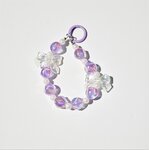 Chaîne de téléphone - Bubble violet