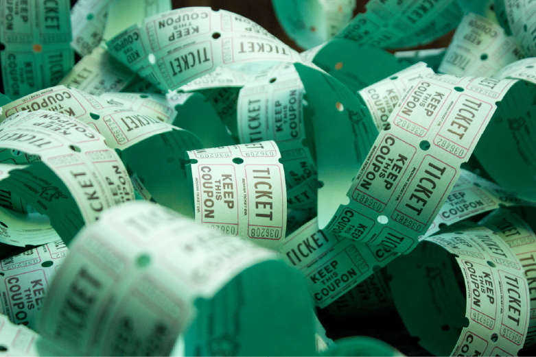 Tickets de tombola