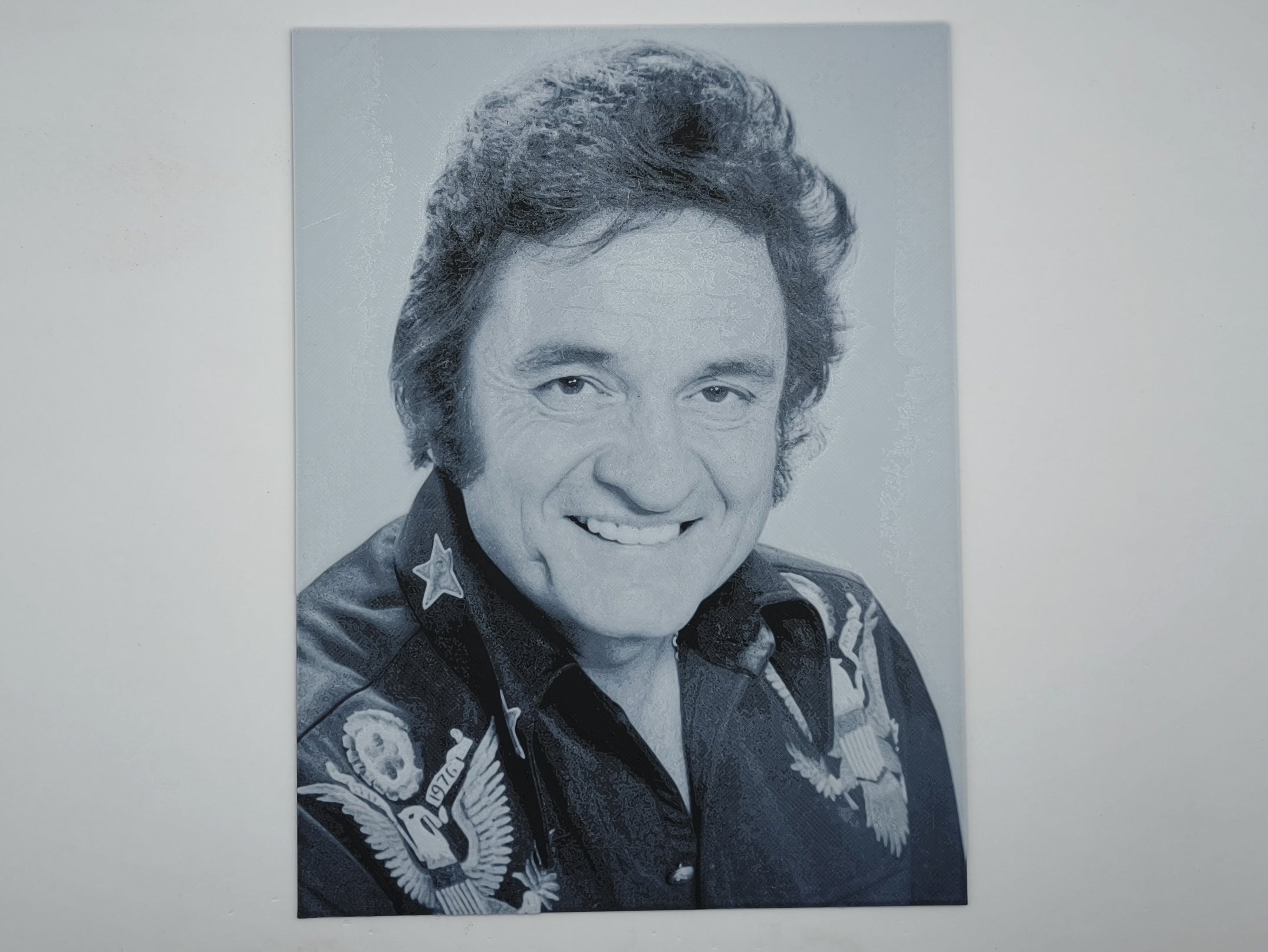 affiche_poster_Johnny_Cash_imprimee_3d_couleur_noir_et_blanc