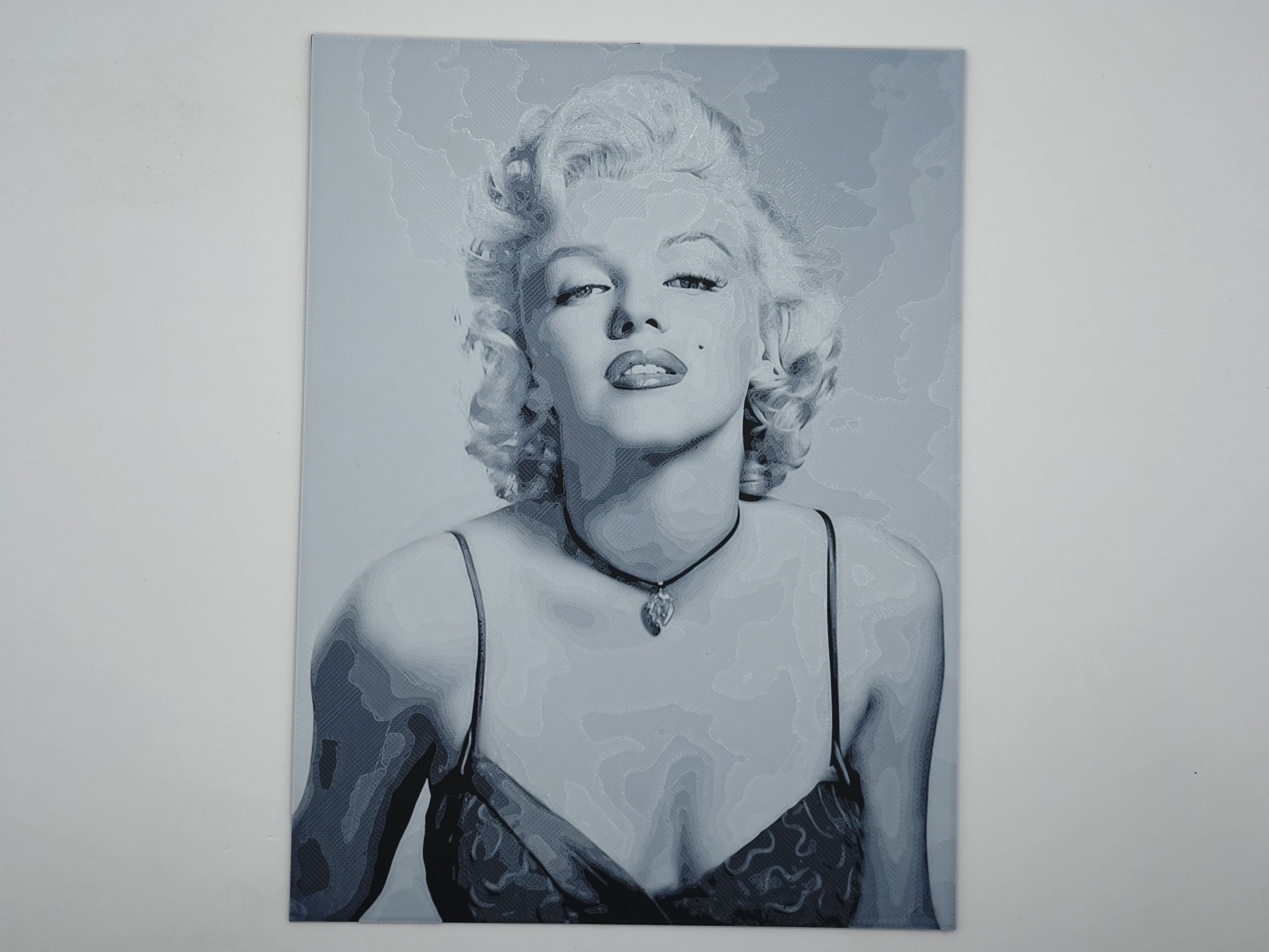 affiche_poster_Marilyn_Monroe_imprimee_3d_couleur_noir_et_blanc