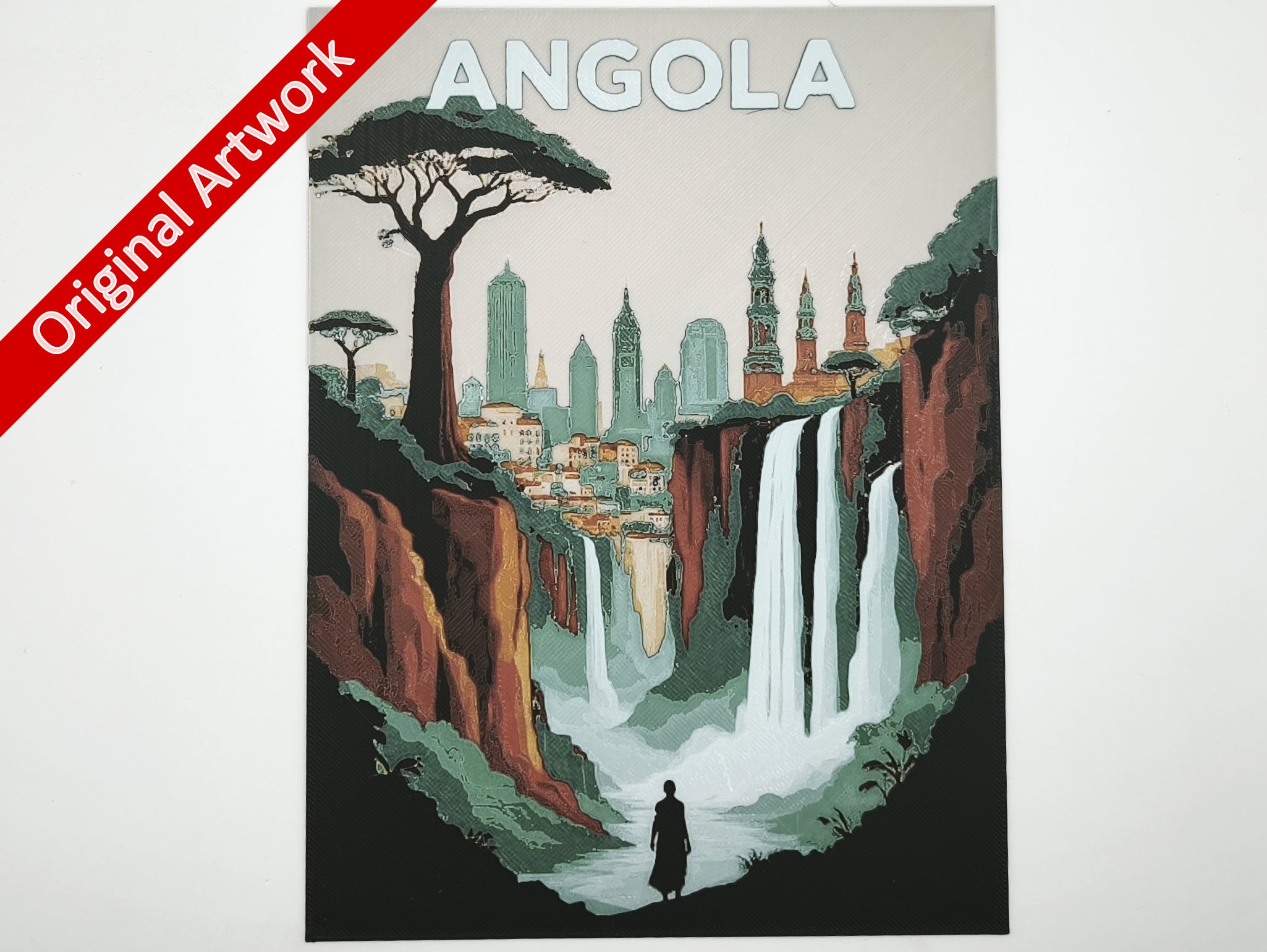 affiche_poster_voyage_Angola_imprimee_en_3d