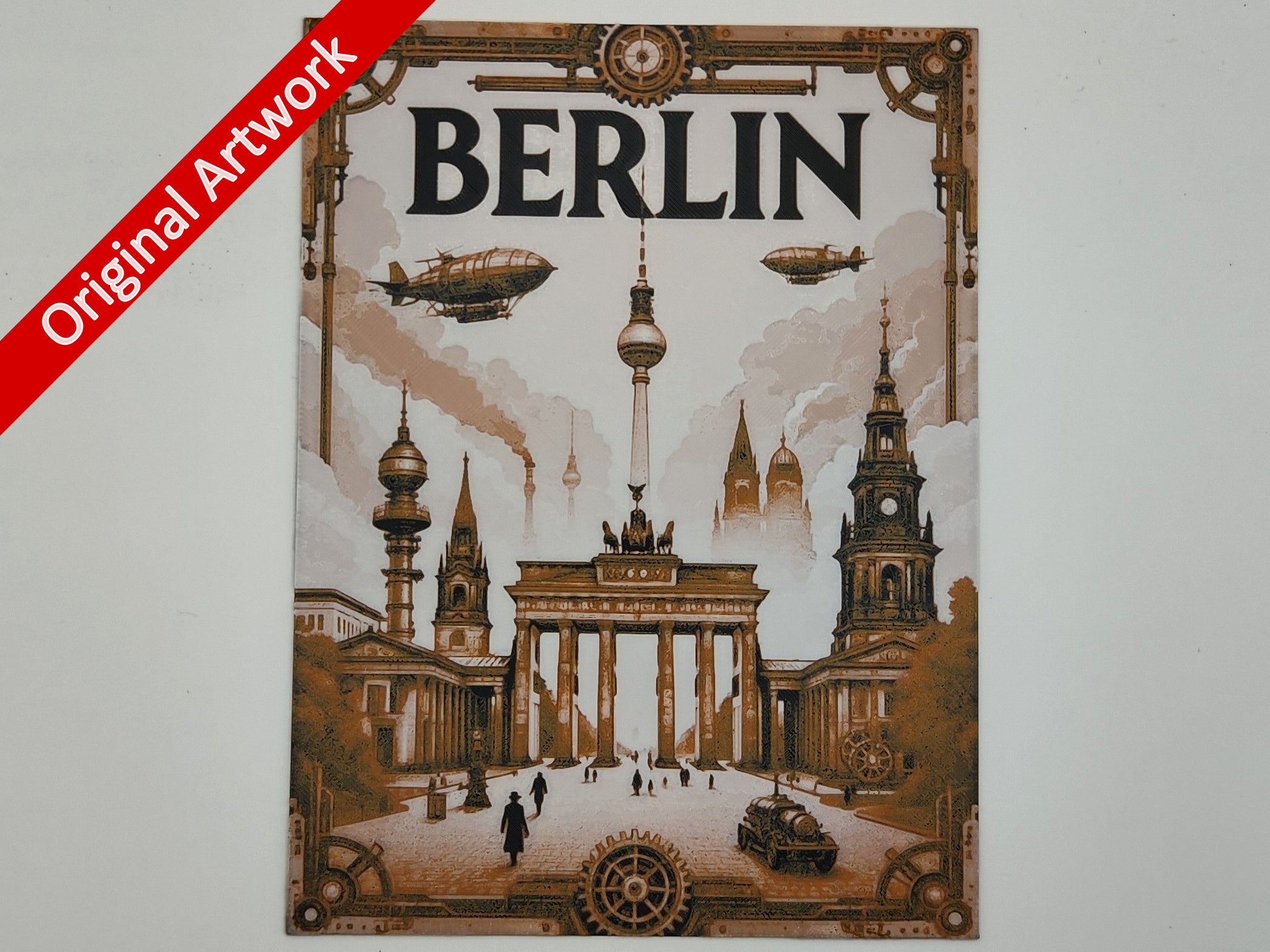 affiche_poster_voyage_Berlin_imprimee_3d_style_steampunk