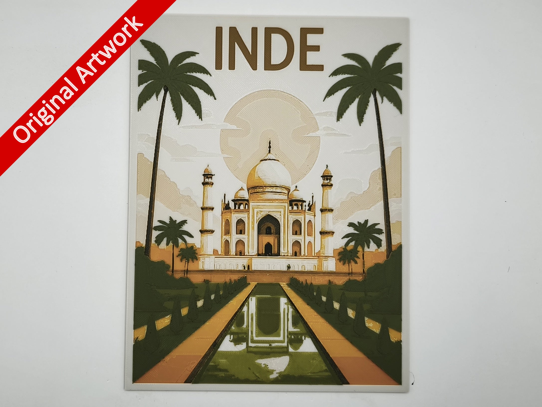 affiche_poster_voyage_Inde_imprimee_en_3d