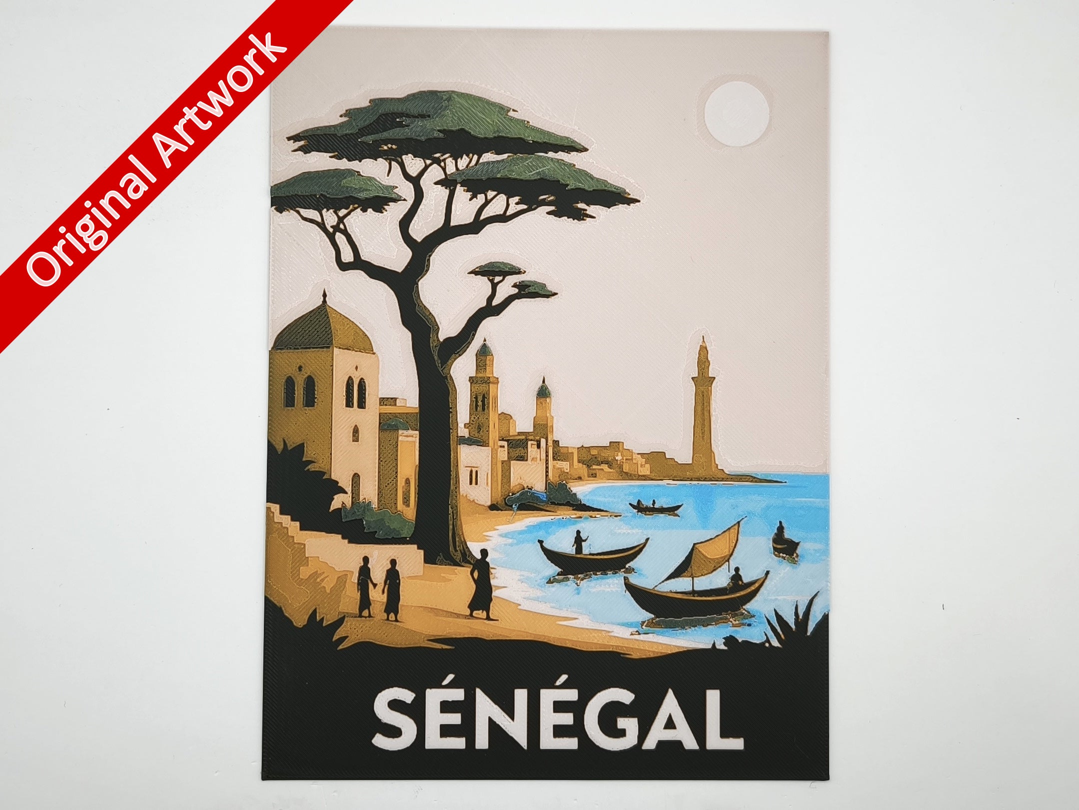 affiche_poster_voyage_Senegal_imprimee_en_3d