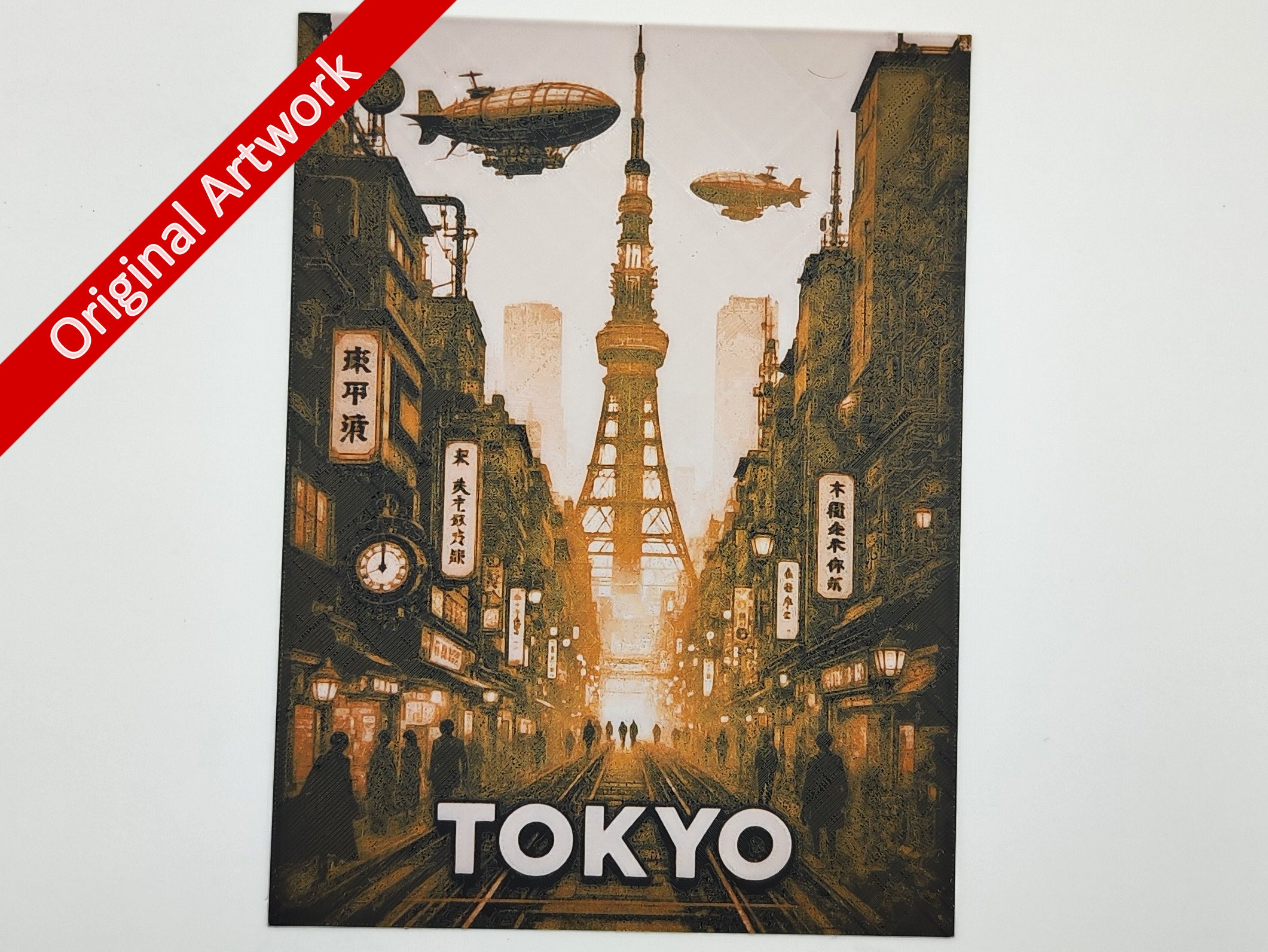 affiche_poster_voyage_Tokyo_version_1_imprimee_3d_style_steampunk